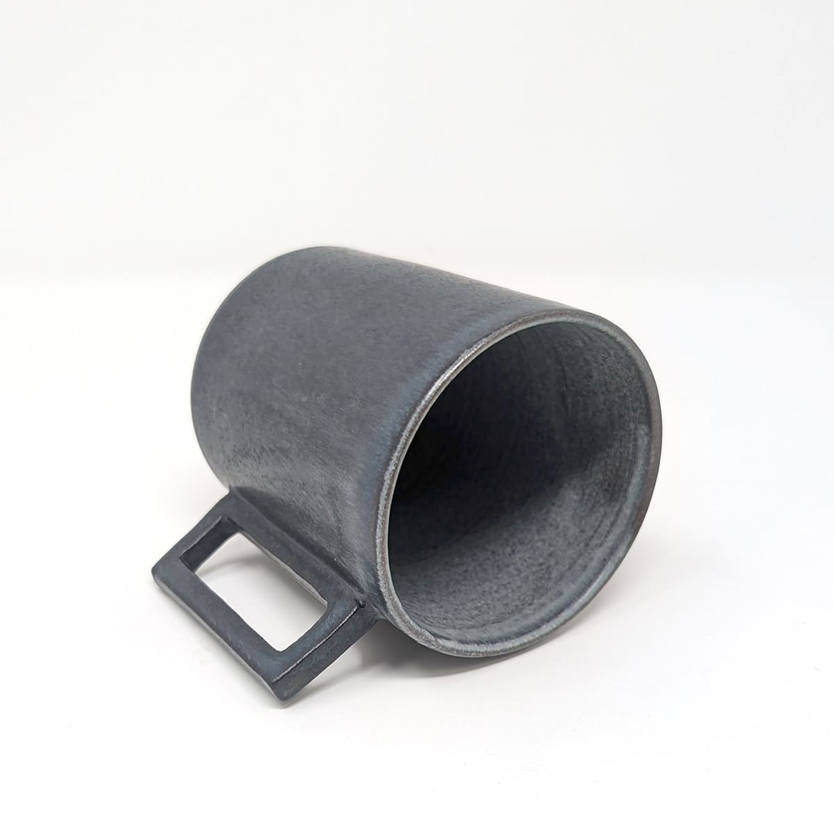 30%OFF:笠間焼-マグカップ グレー(02901HDT)