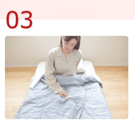 健康寝具・百歳掛け布団(ラベンダー)