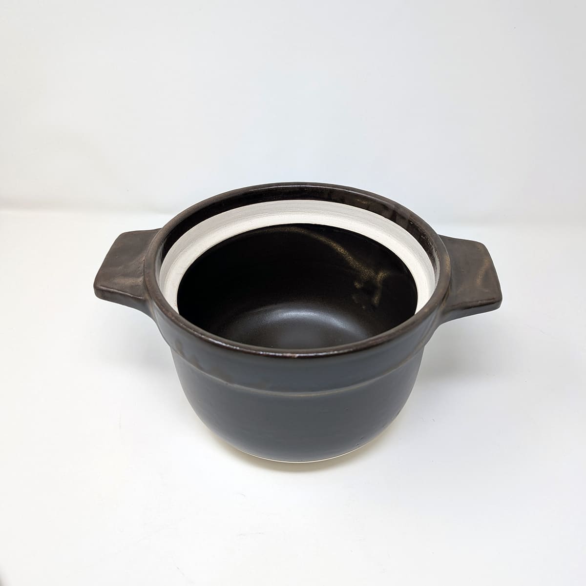 30%OFF:笠間焼-土鍋三合炊き/中蓋付(取手角NRDT)